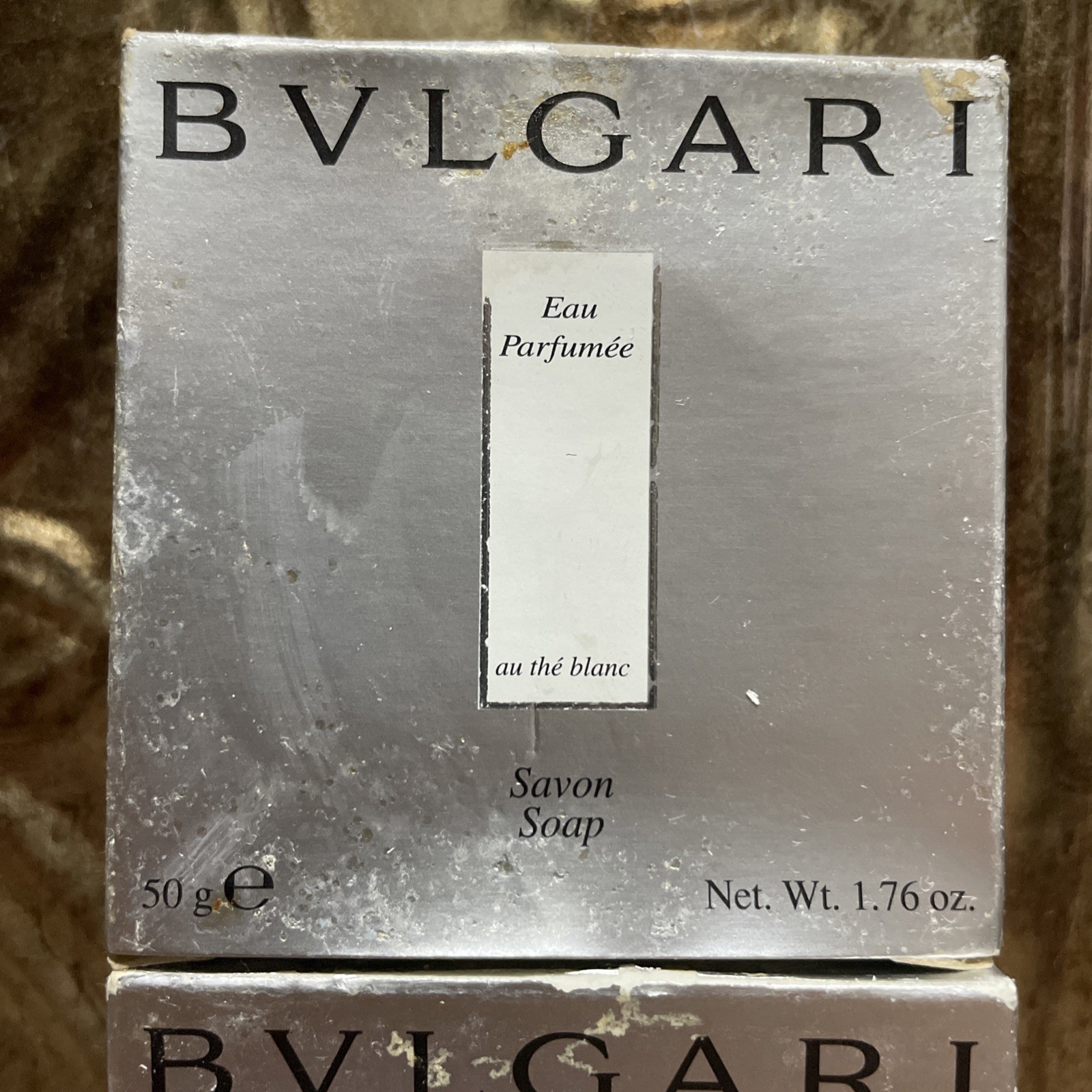 Pack Of 2 Bvlgari Eau Parfumée Au Thé Blanc Soap 1.76 oz 50g Each – BULGARI