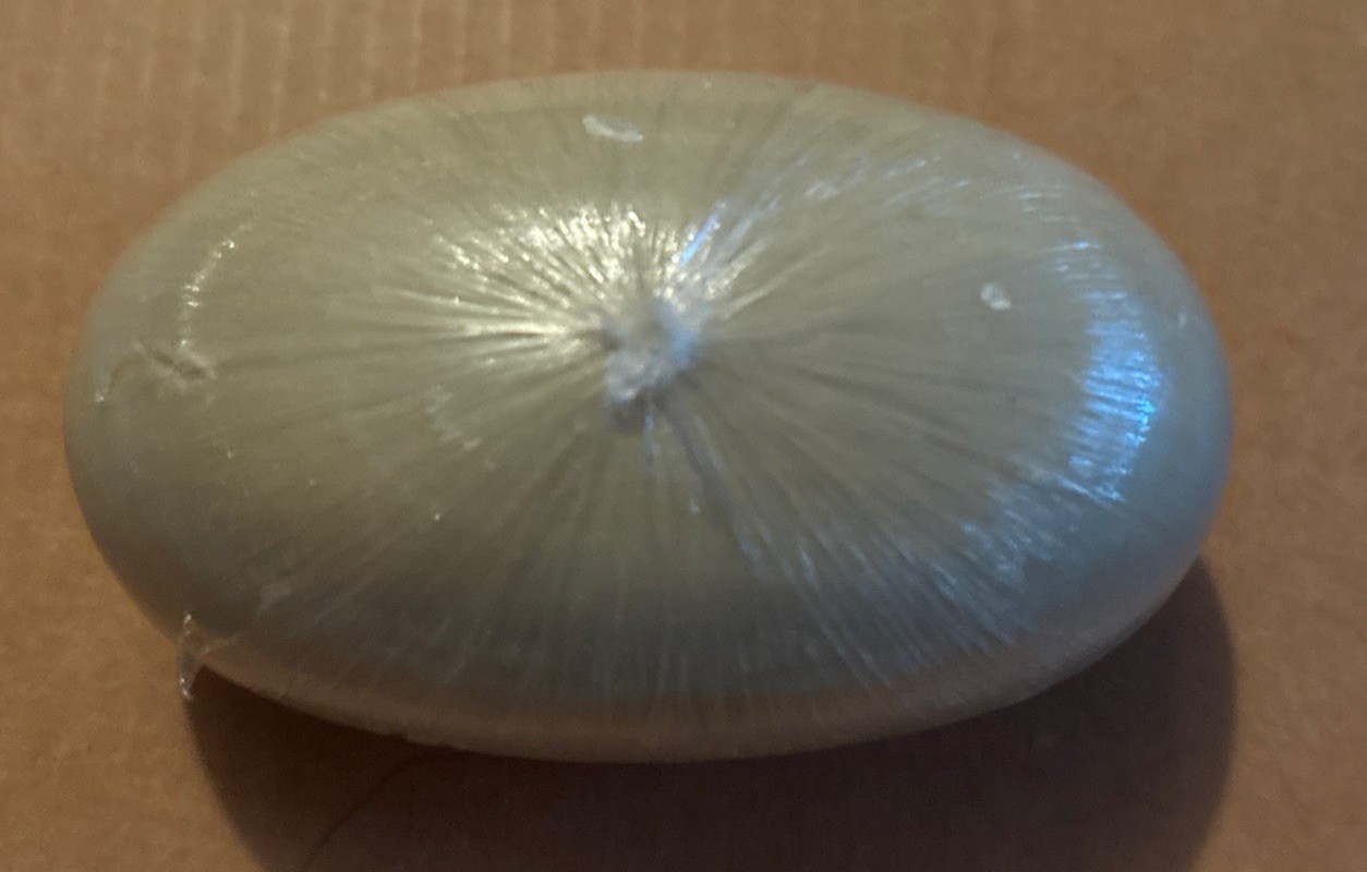 RARE Bvlgaria 2.6 OZ. Oval Egg Shape Soap Bar Saponette Easter Egg Switzerland