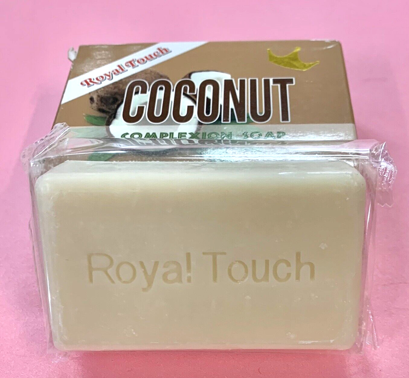 Royal Touch Coconut Complexion Soap Heal and Repair 125g / 4.41 Oz (2) pack