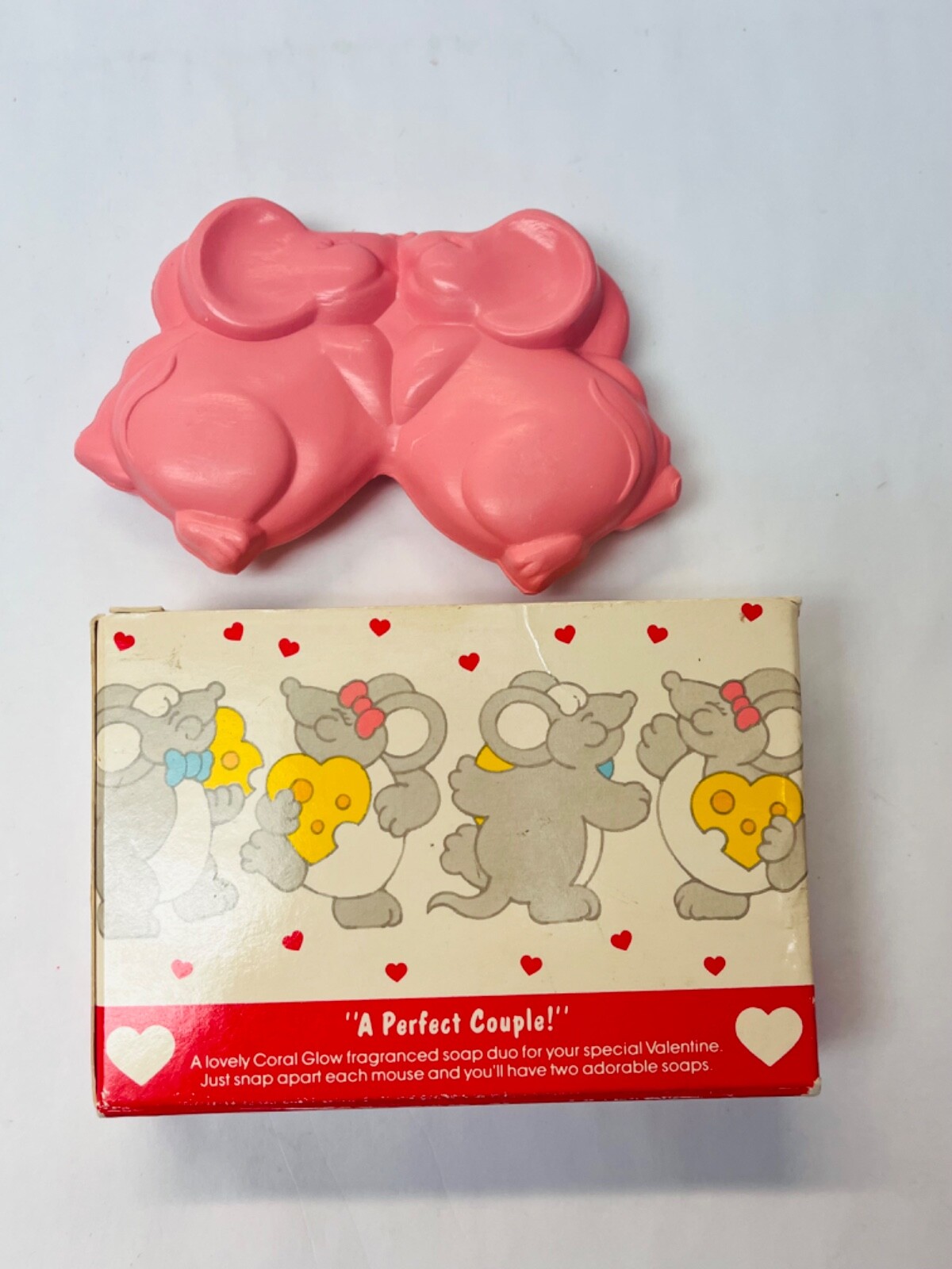 Avon Say Cheese Snap Apart Soap “A Perfect Couple” Valentine’s Present BIN 18