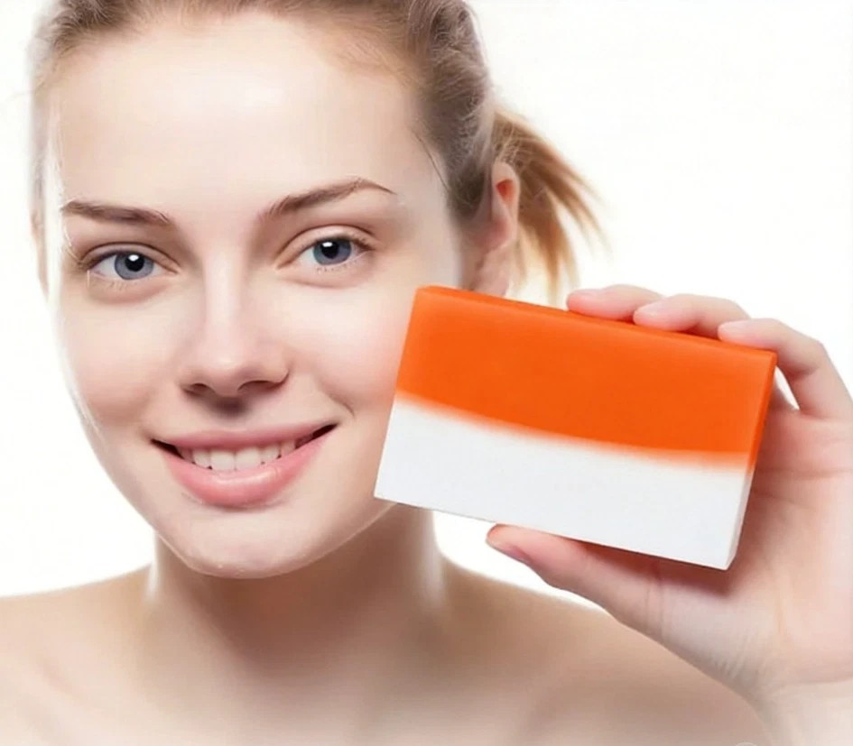 2PCS Kojic Acid Soap Hyaluronic Acid Vitamin E Face Body Dark Spot Remover Wash