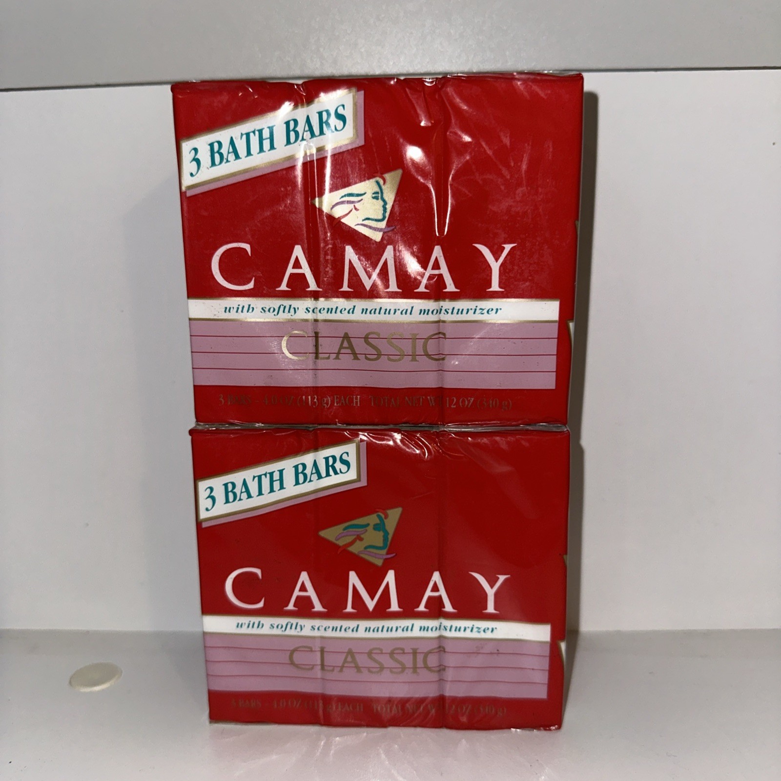 Camay Classic Bath Soap Bars USA, 4oz – Discontinued – 6 Total Bars