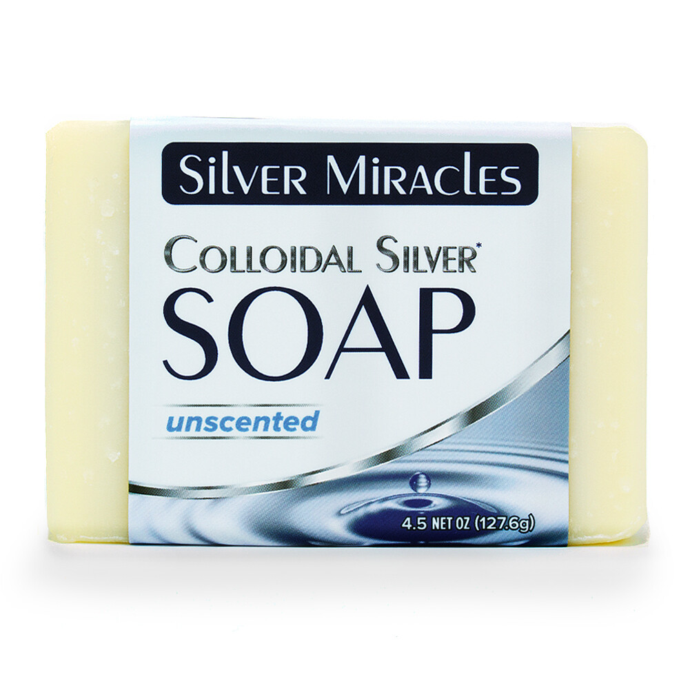 Colloidal Silver Soap by Silver Miracles MANUFACTURER DIRECT