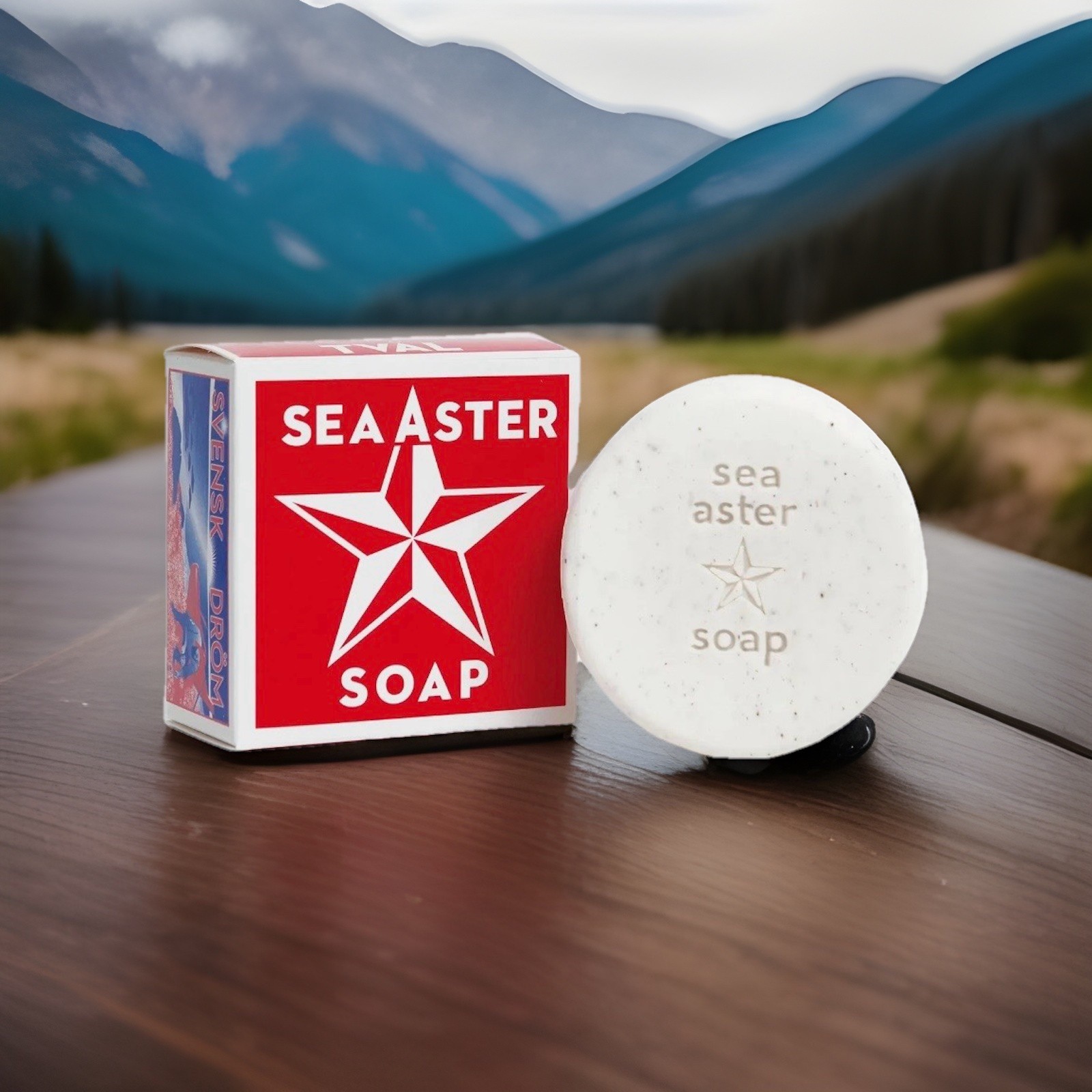 Swedish Dream Sea Aster Soap/ Fresh! Ocean Inspired. Made In USA.