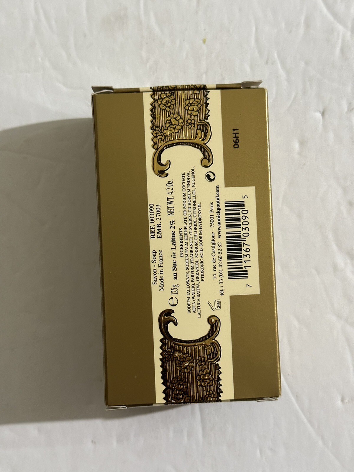 ANNICK GOUTAL Rose Absolue BAR SOAP 125g / 4.2 oz NEW FULL SIZE In Box RARE