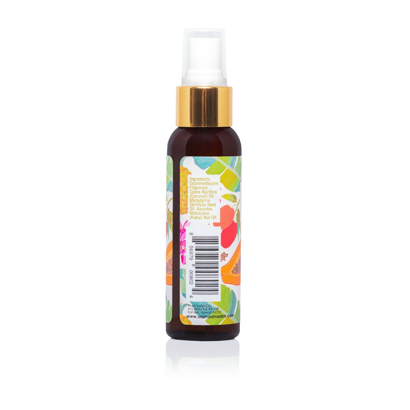 Maui Soap Co Aloha ‘Aina – Plumeria Body Mist 2oz bottle