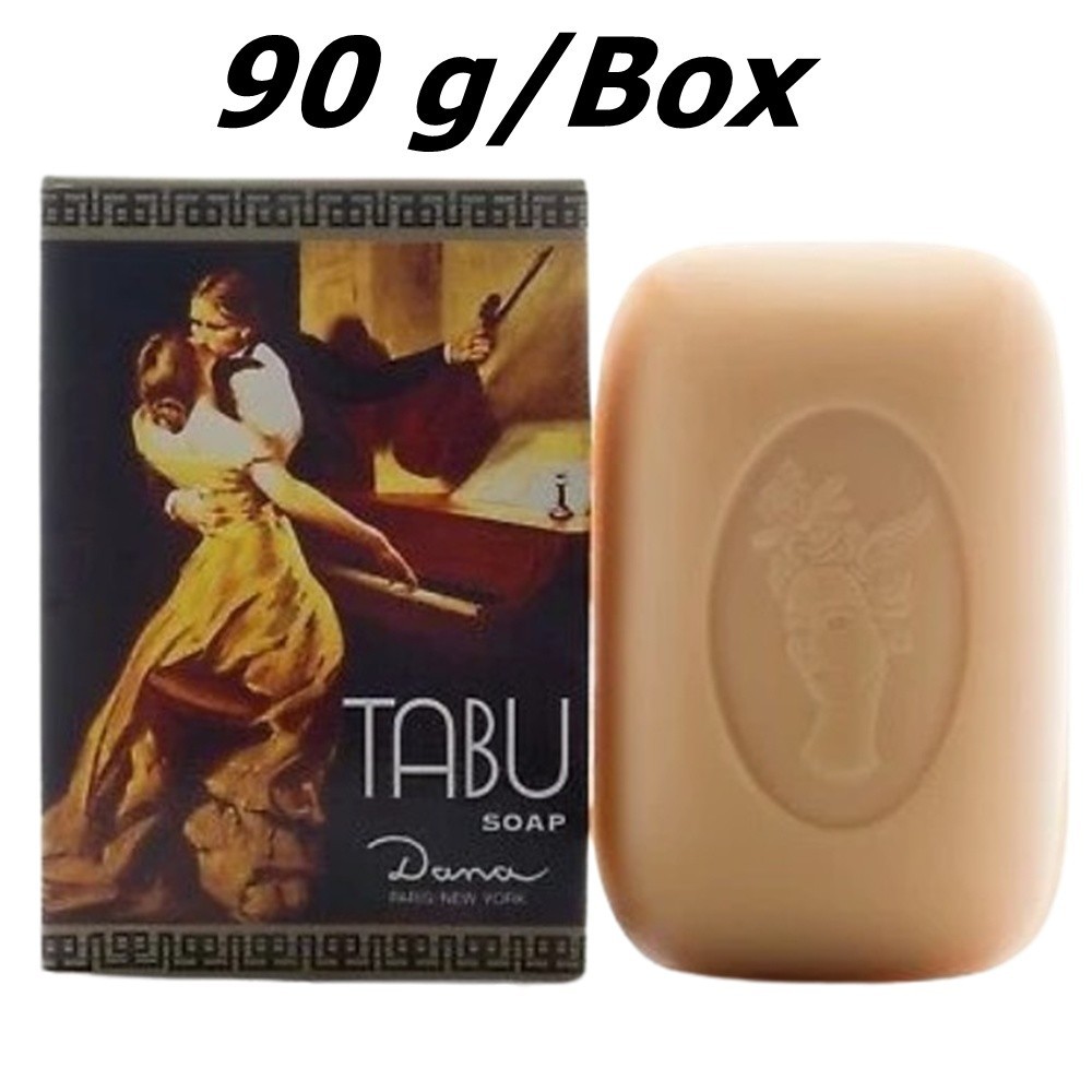 6X Tabu Body Perfumed Soap Premium Fresh Scent Long-Lasting Nourish Skin 90 g