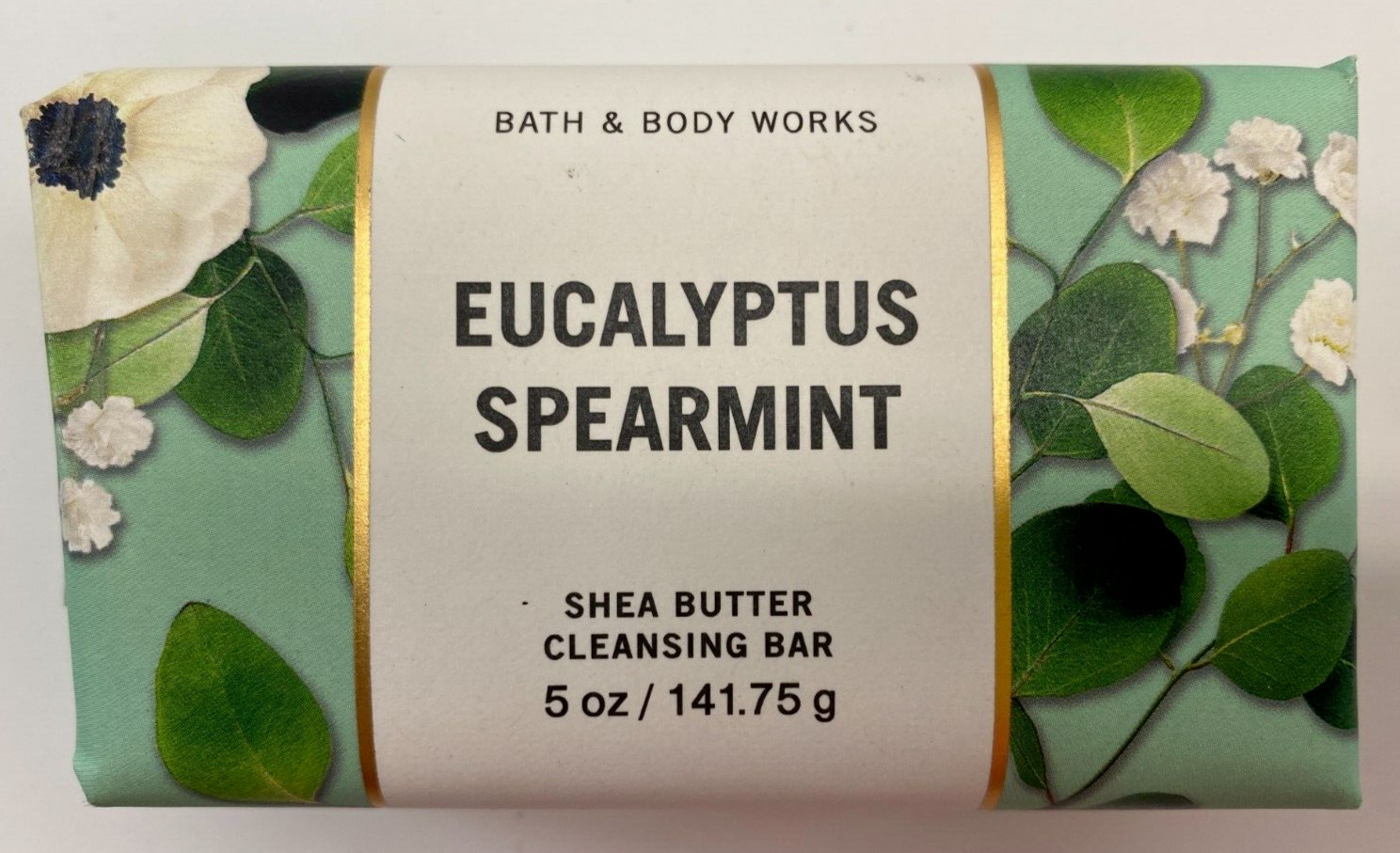 Bath and Body Works Eucalyptus Spearmint Shea Butter Cleansing Bar Soap 5 oz