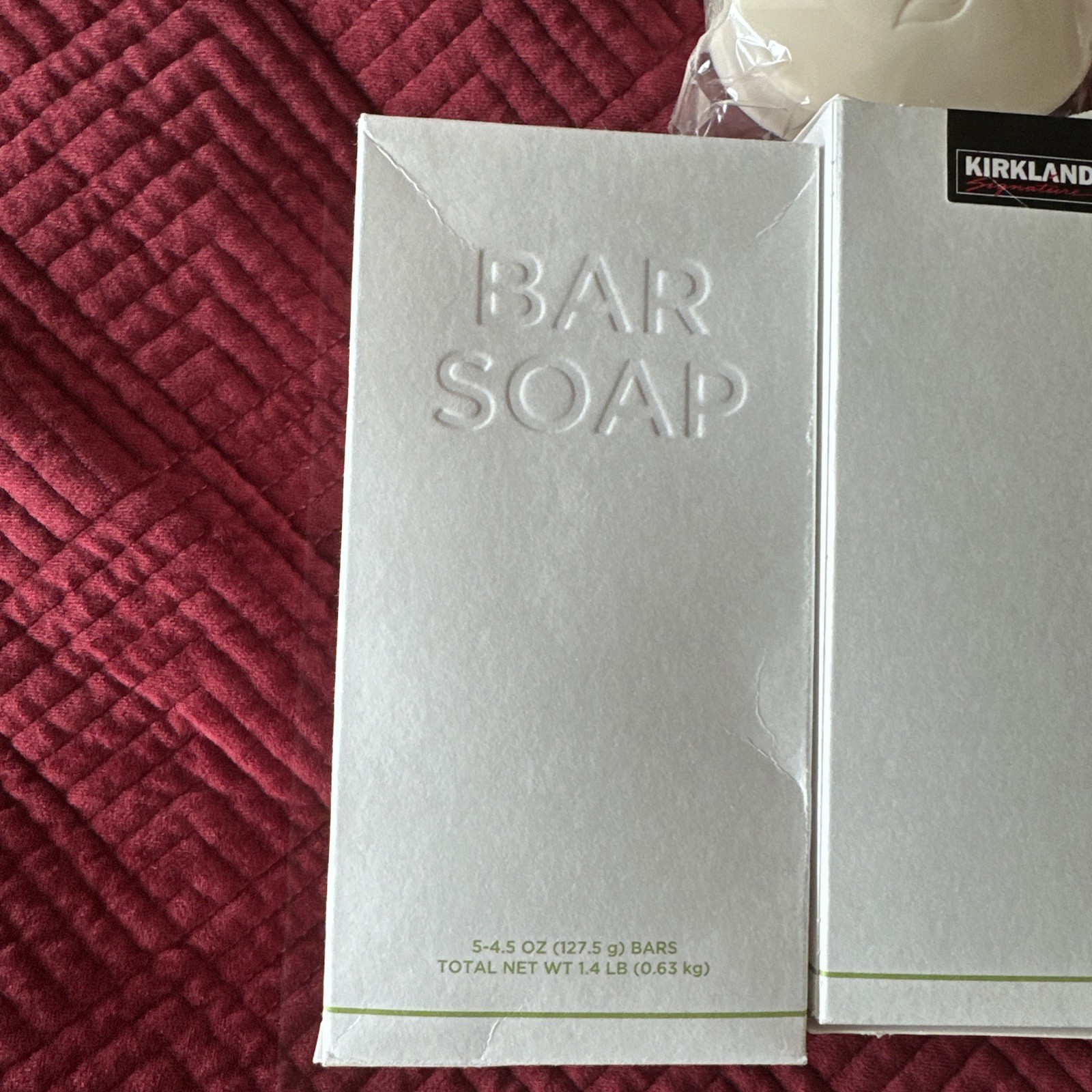 Kirkland Signature 11x Bar Soap 4.5 OZ(two Boxes Of Five +1)