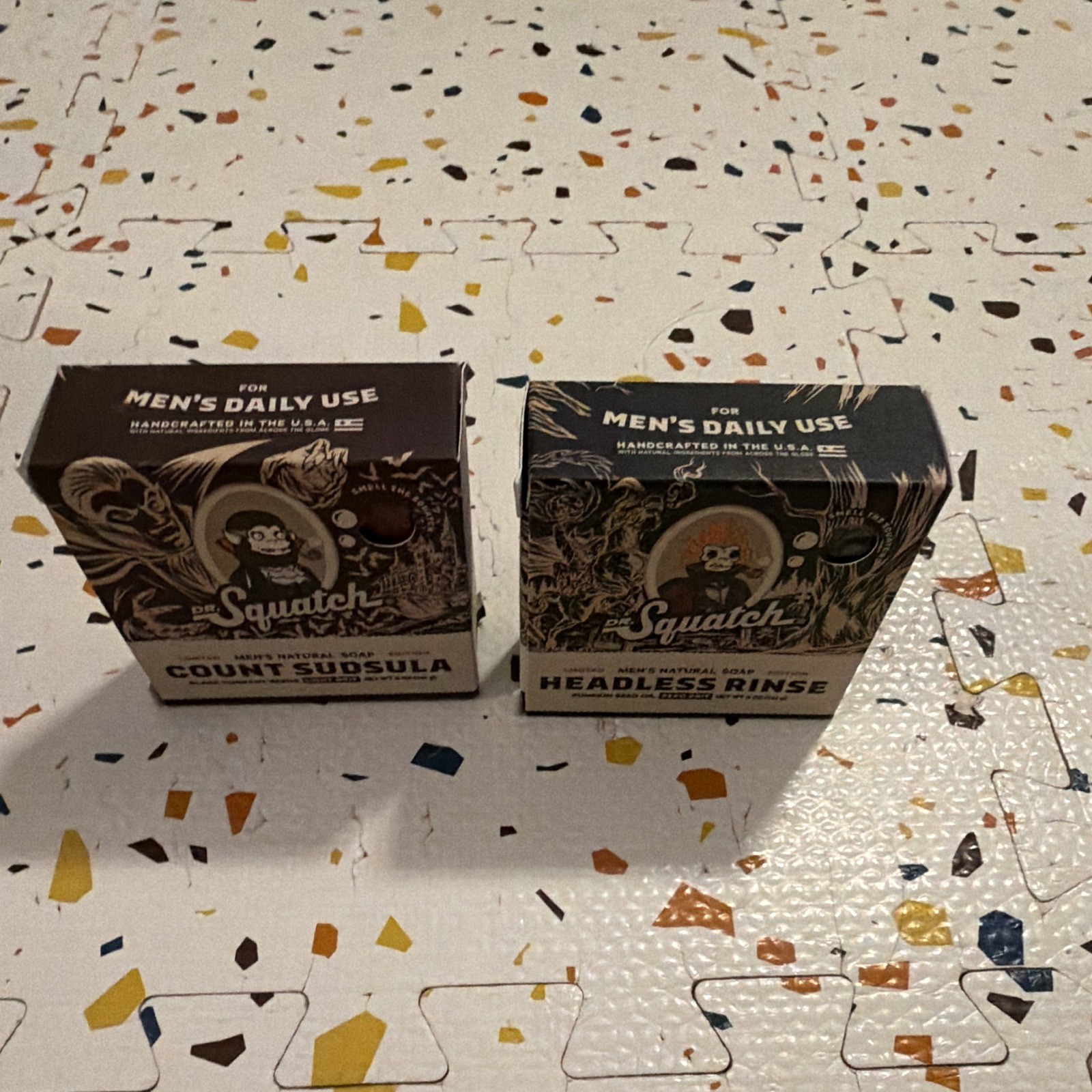 Dr. Squatch Limited 2-pack Men’s Soap Set Count Sudsula + Headless Rinse 5 oz