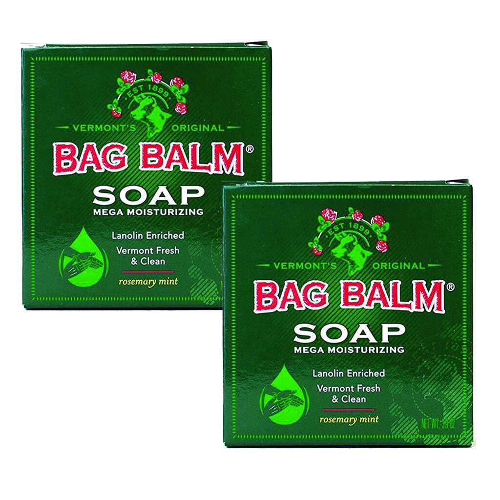 Bag Balm Soap Rosemary Mint 3.90 oz ( 2 bars )–FAST SHIPPING