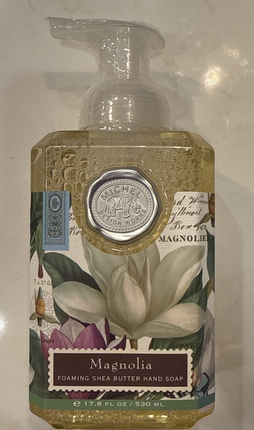 SHEA BUTTER FOAMING HAND SOAP Magnolia Michel Design Works 17.8 Oz