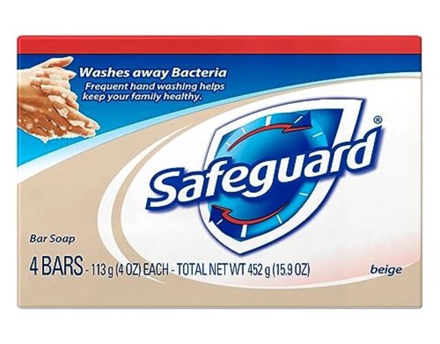 Antibacterial Bath Bar Soap (1 Pack of 4 bars) 15.9 Ounce (Pack of 1)