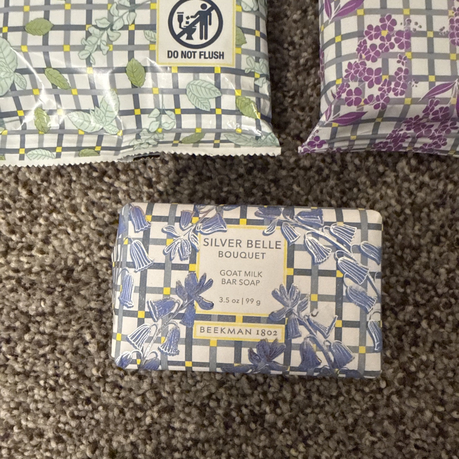 Beekman 1802 Goat Milk Body Cream, Facial Cleansing Wipes, and Bar Soap Bundle