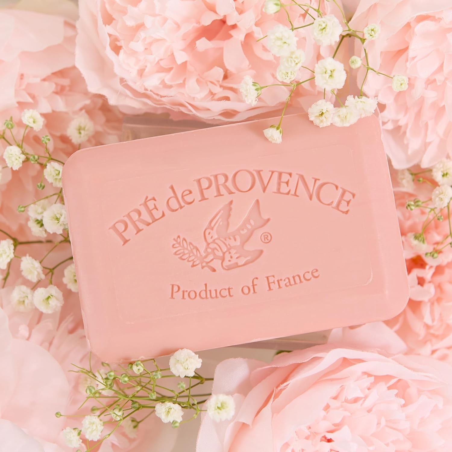 Luxurious Organic Shea Butter Soap Bar, 8.8 oz – Nourishing Peony Fragrance