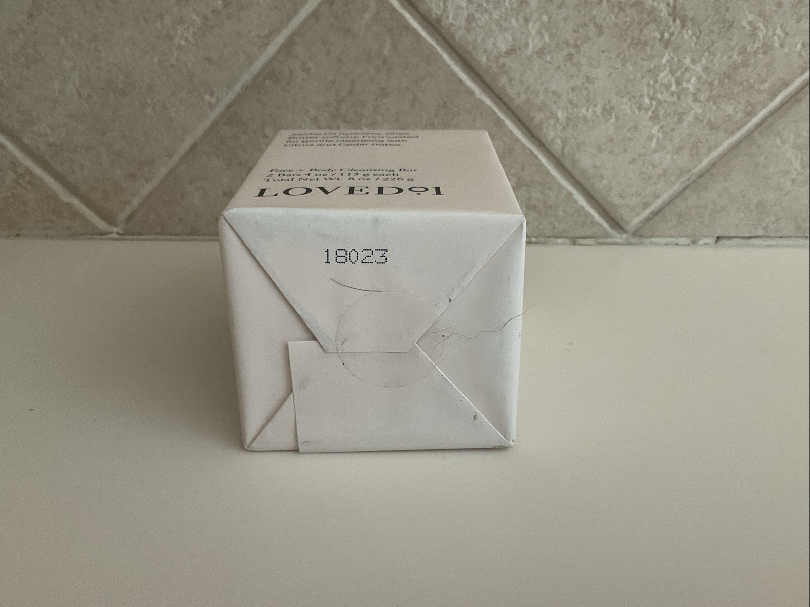 Loved 01 Face + Body Cleansing Bars Jojoba Oil Hydrates – 2 Bars 4 oz.