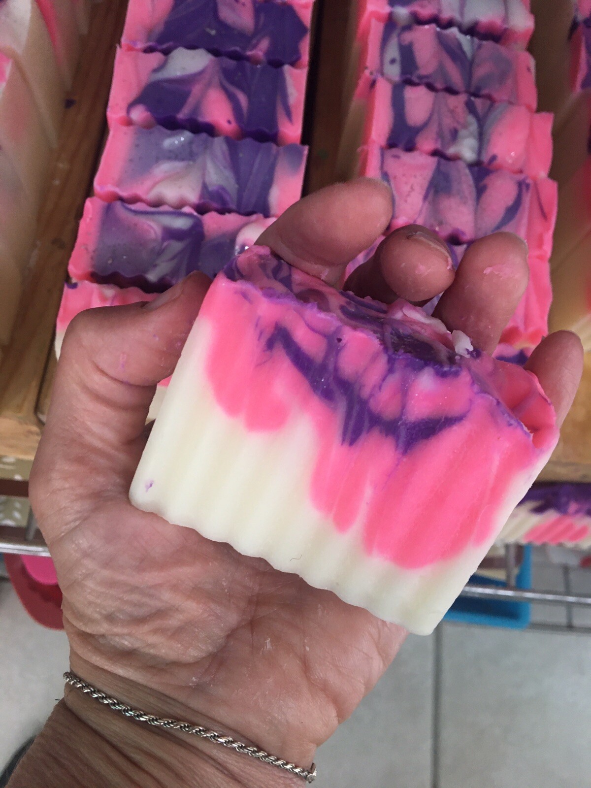 Homemade soap Goats Milk Shea Butter Virginia Yoni Bar PH Balance FREE SHIP