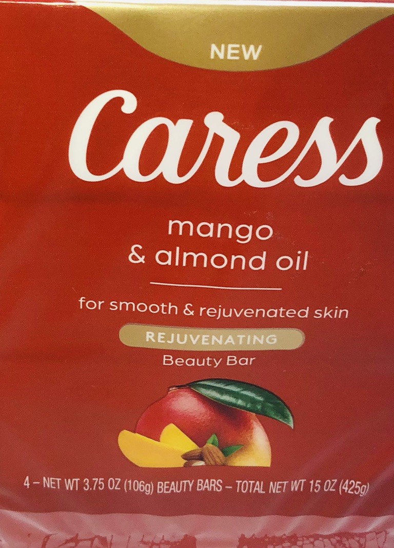 20 Caress Beauty bar soap 20 Bars Mango & Almond Scent Rejuvenating Beauty Bar