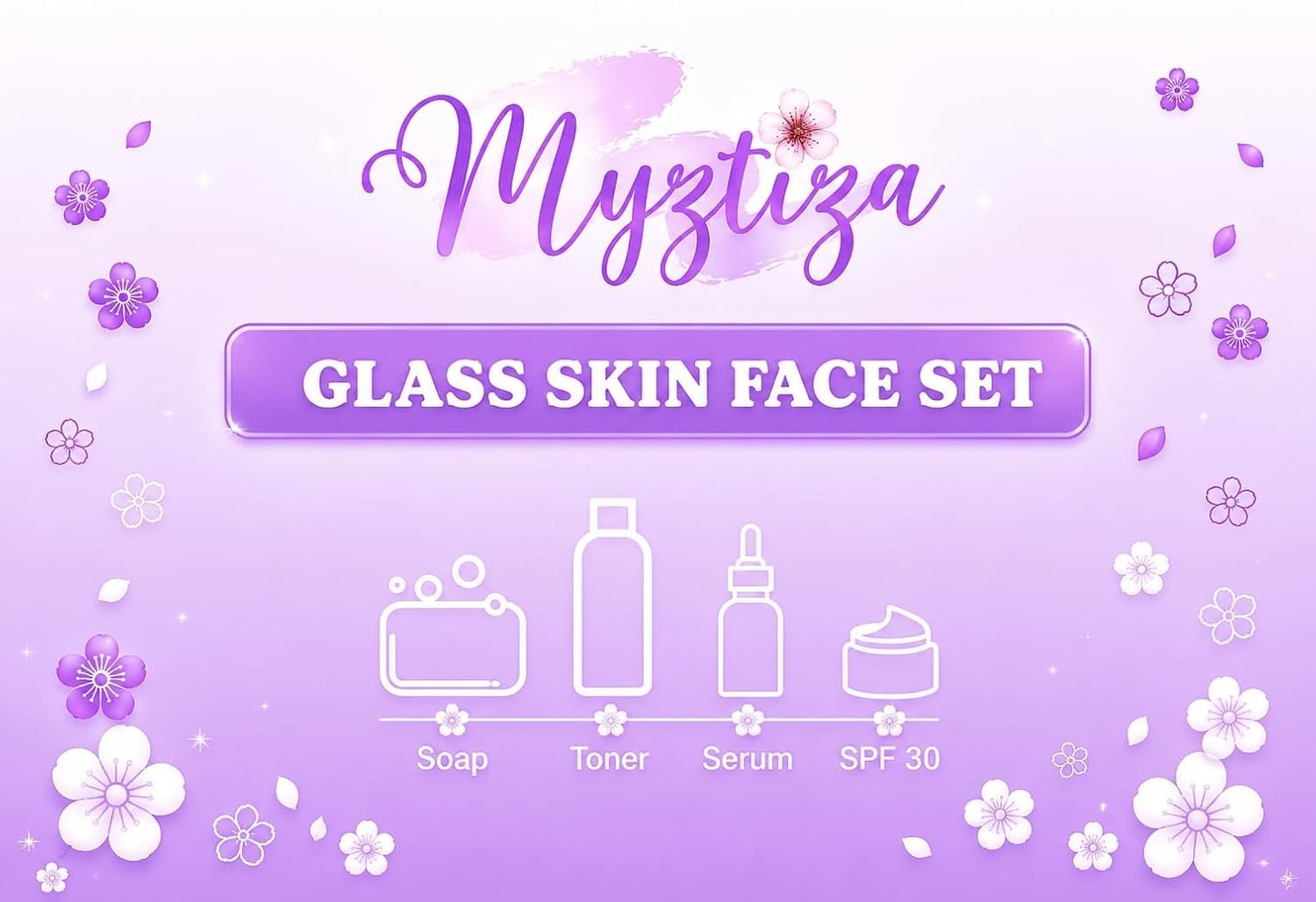 Myztiza Glass Skin Face Set