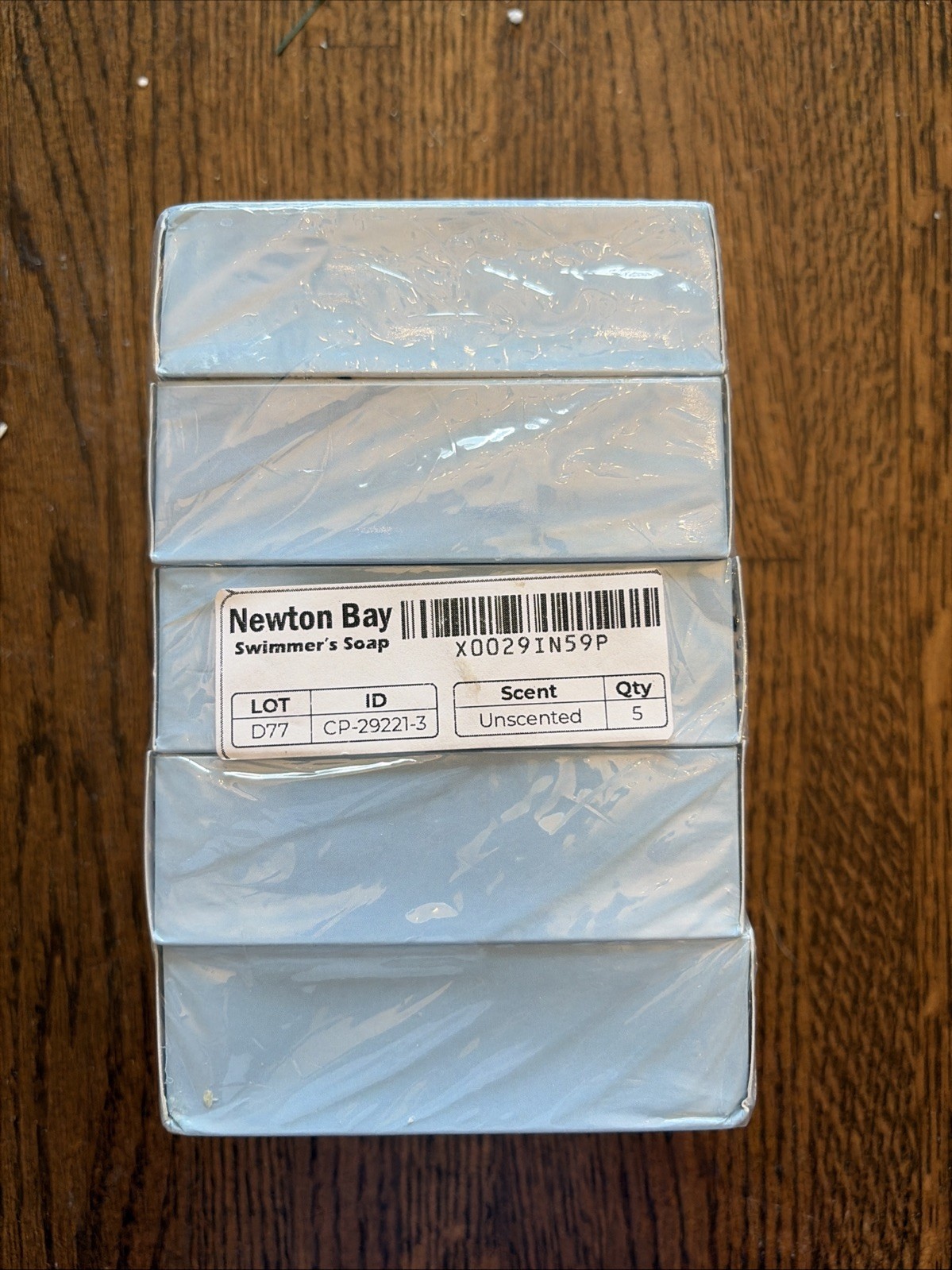 Newton Bay Swimmers Soap All Natural Aloe Bar Soap Sensitive Skin Formula Lot 5