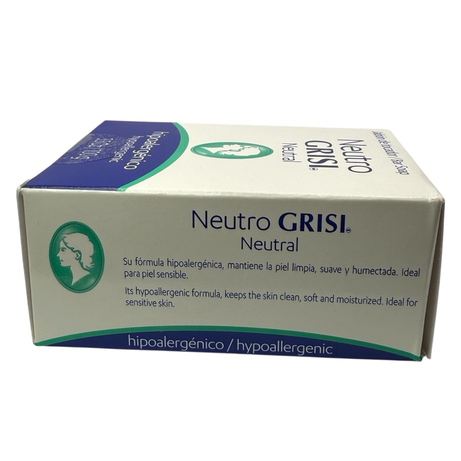Grisi Neutral Hypoallergenic Soap Bar 3.5 oz Pack of 6 Sensitive Skin Unscented