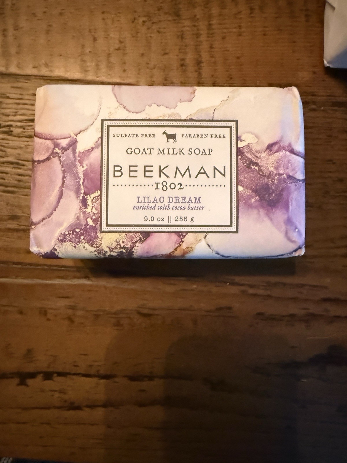 Beekman 1802 Lilac Dream Goat Milk Soap – 9 oz. New