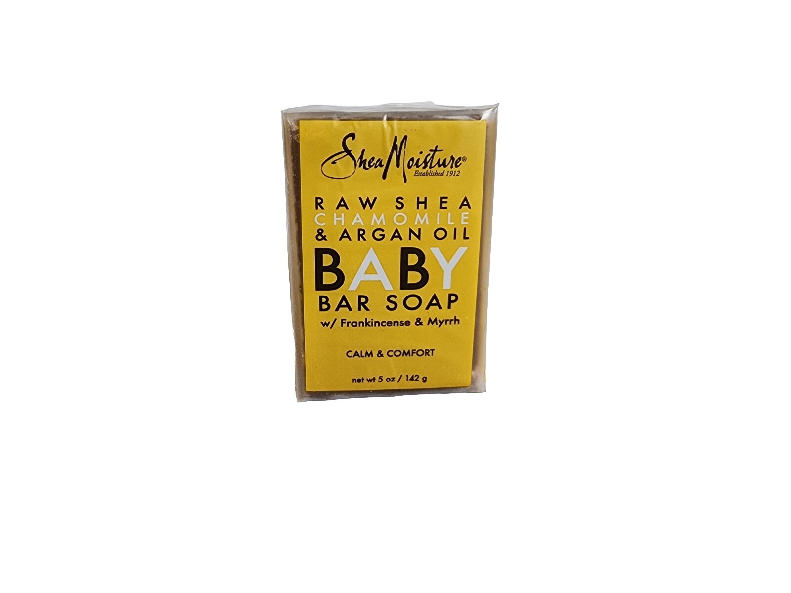 Shea Moisture Raw Shea Chamomile & Argan Oil Baby Eczema Bar Soap (5 oz)