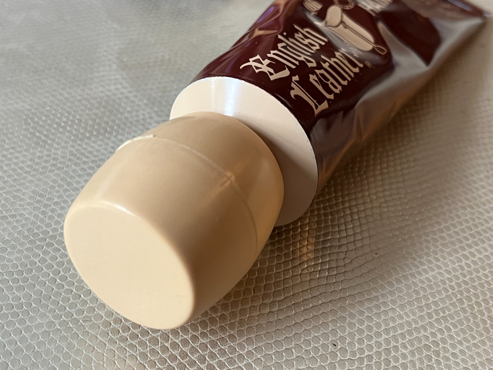 Vintage English Leather Soap on a Rope & Hair Dressing Tube BRAND NEW OLD STOCK