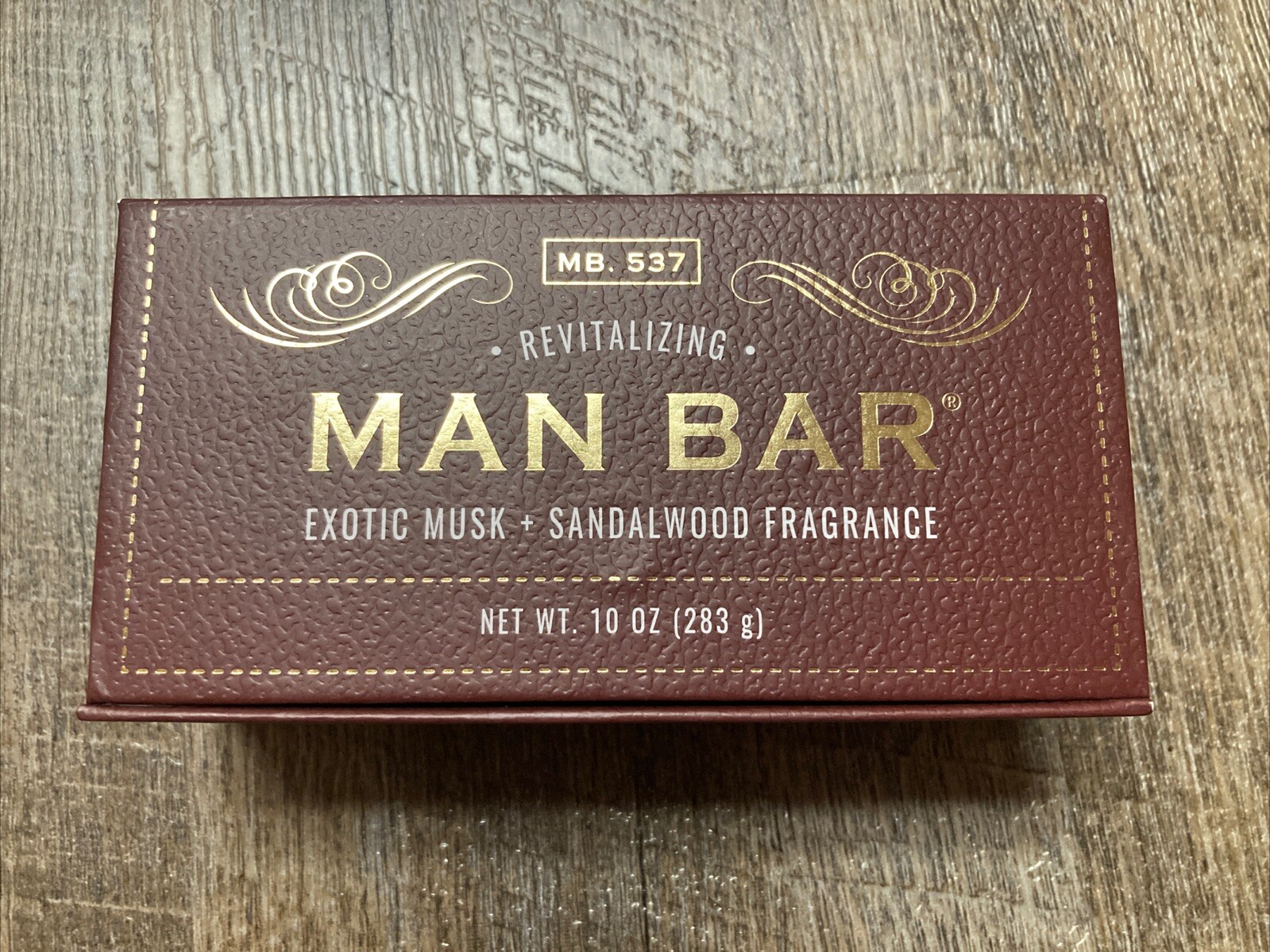 NEW San Francisco Soap Company Revitalizing Man Bar,Exotic Musk & Sandalwood