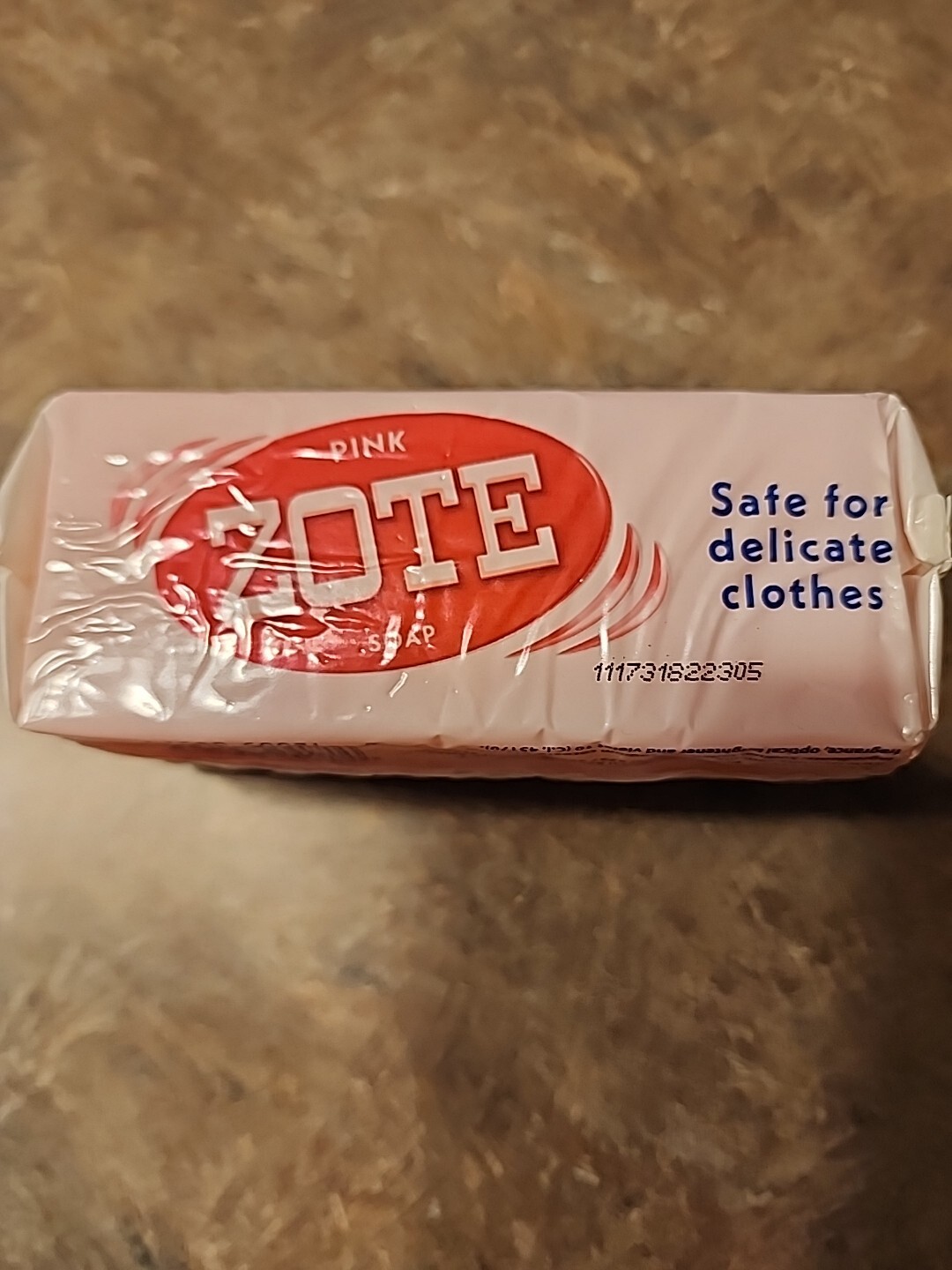 Zote Pink Laundry Soap Washing Clothes 14oz Bar Detergent Whitening Safe