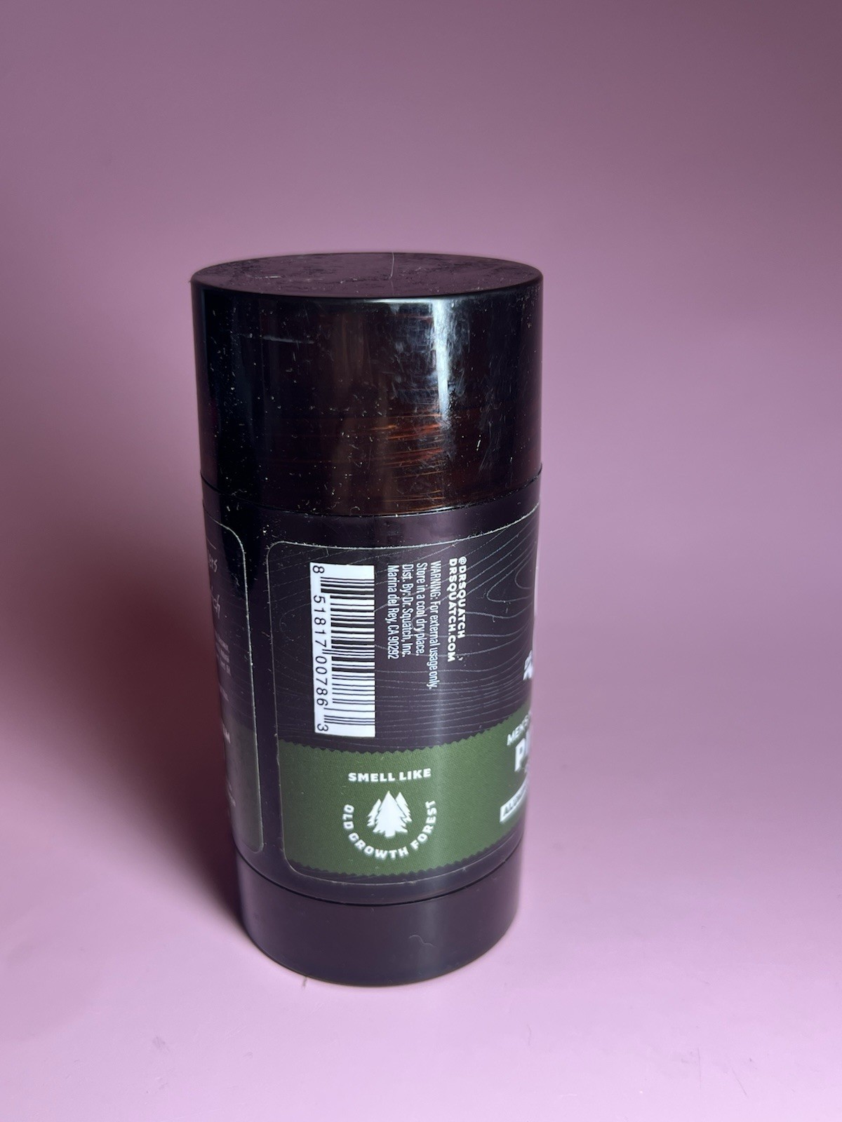 Dr. Squatch Pine Tar Men’s All Natural Deodorant 2.65 oz