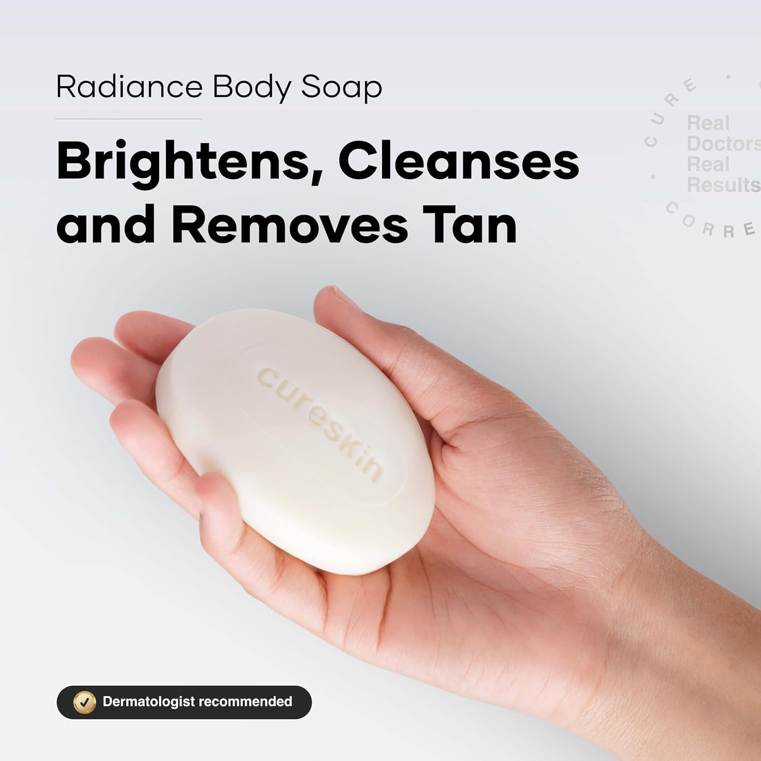 Cureskin Radiance Body Soap | For Pigmentation & Sun Damage with Alpha Arbutin