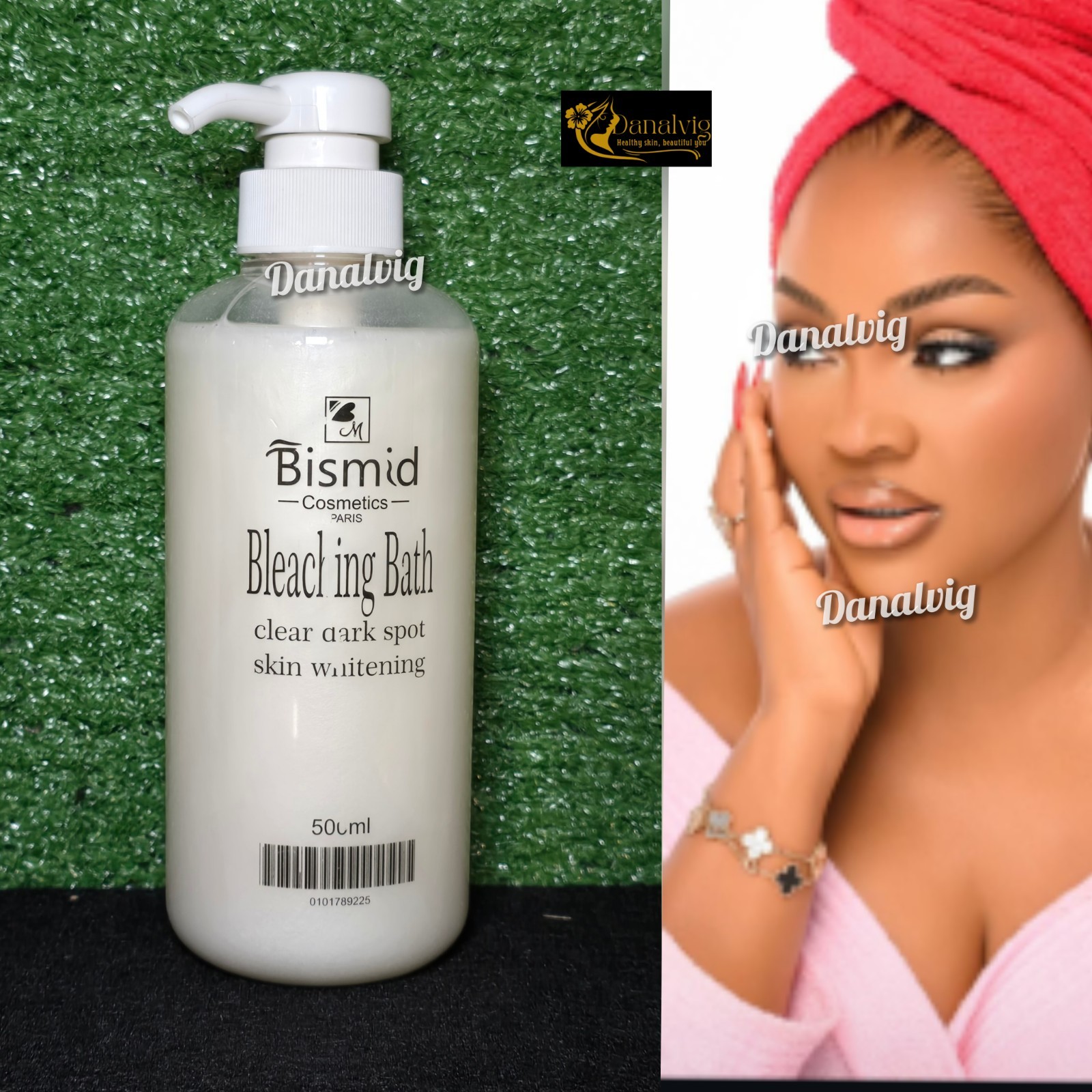 Bismid Bleaching Bath/Body Wash Made With Natural Ingredients 500ml