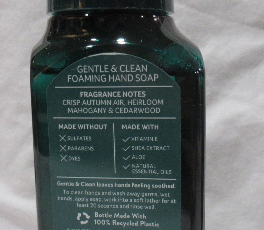 Bath & Body Works Gentle & Clean Foaming Hand Soap Set Lot of 2 FLANNEL