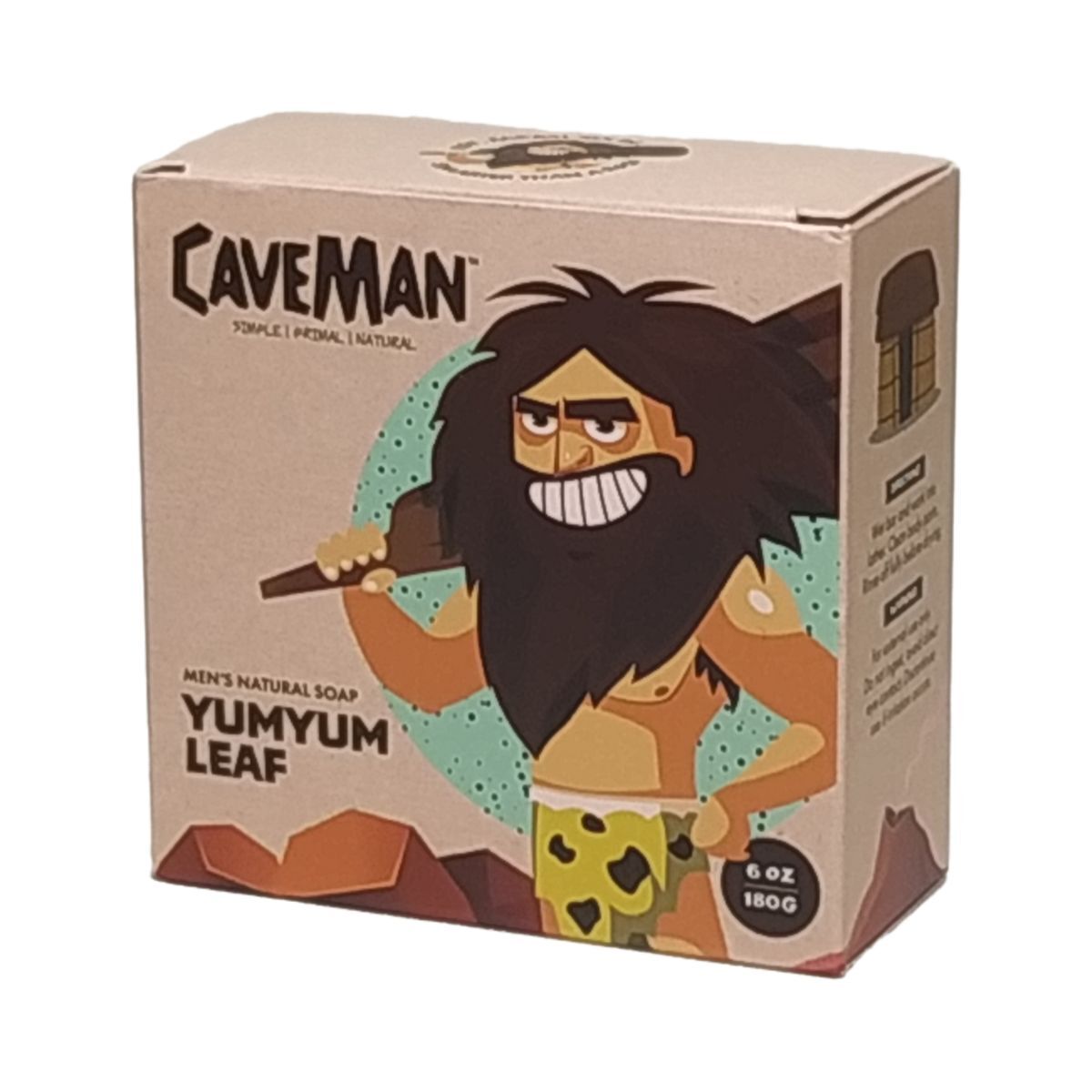 CaveMan Men’s Natural Soap – Moisturizing, Exfoliating, & Refreshing Bar Soaps