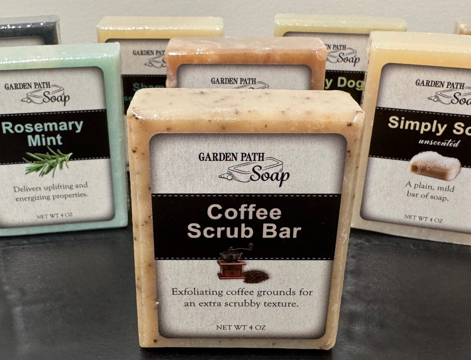 COFFEE SCRUB BAR SOAP – Amish Handcrafted Exfoliating, Energizing & All-Natural