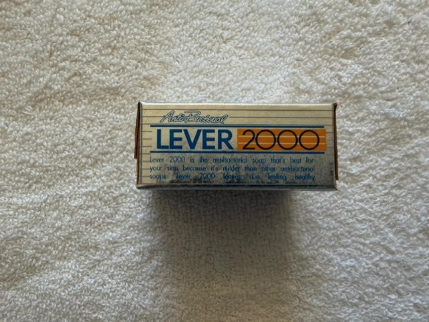 Vintage Lever 2000 BEST White Soap Bar 1oz NEW SEALED