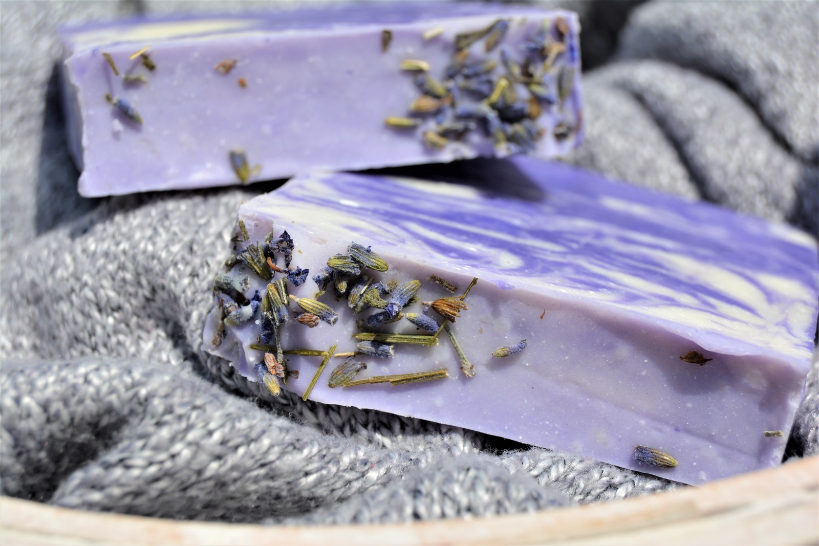 Lavender Dreams Handmade Bar Soap – All Natural, cold-process soap
