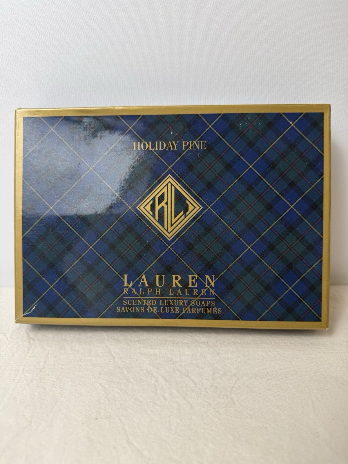 Lauren Ralph Lauren Scented Luxury Soaps ‘HOLIDAY PINE’ (6) FACTORY SEALED SOAPS