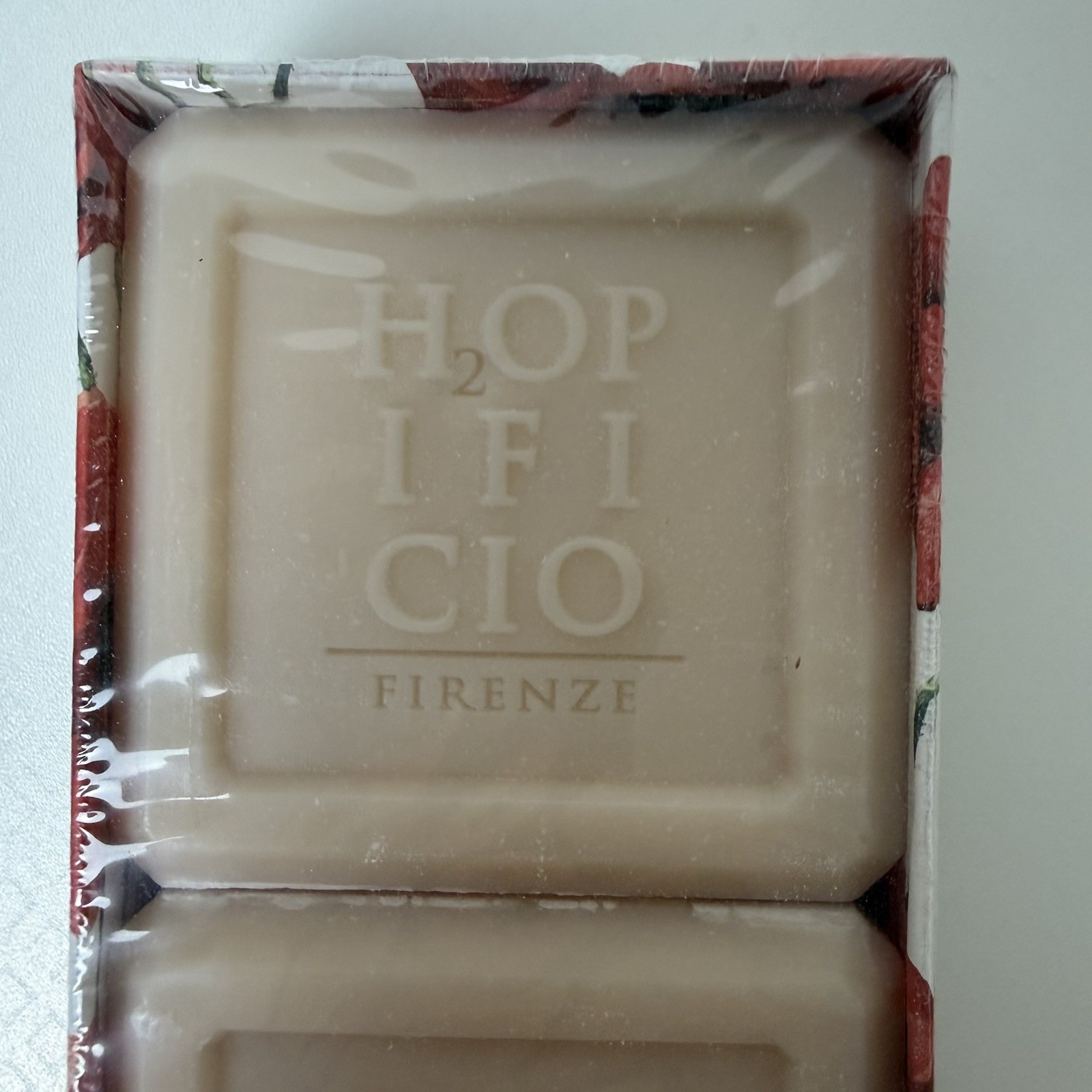 Hopificio Poppies Italian Soap Set 3 Bars 5.2 oz. Ea Triple Milled SEALED