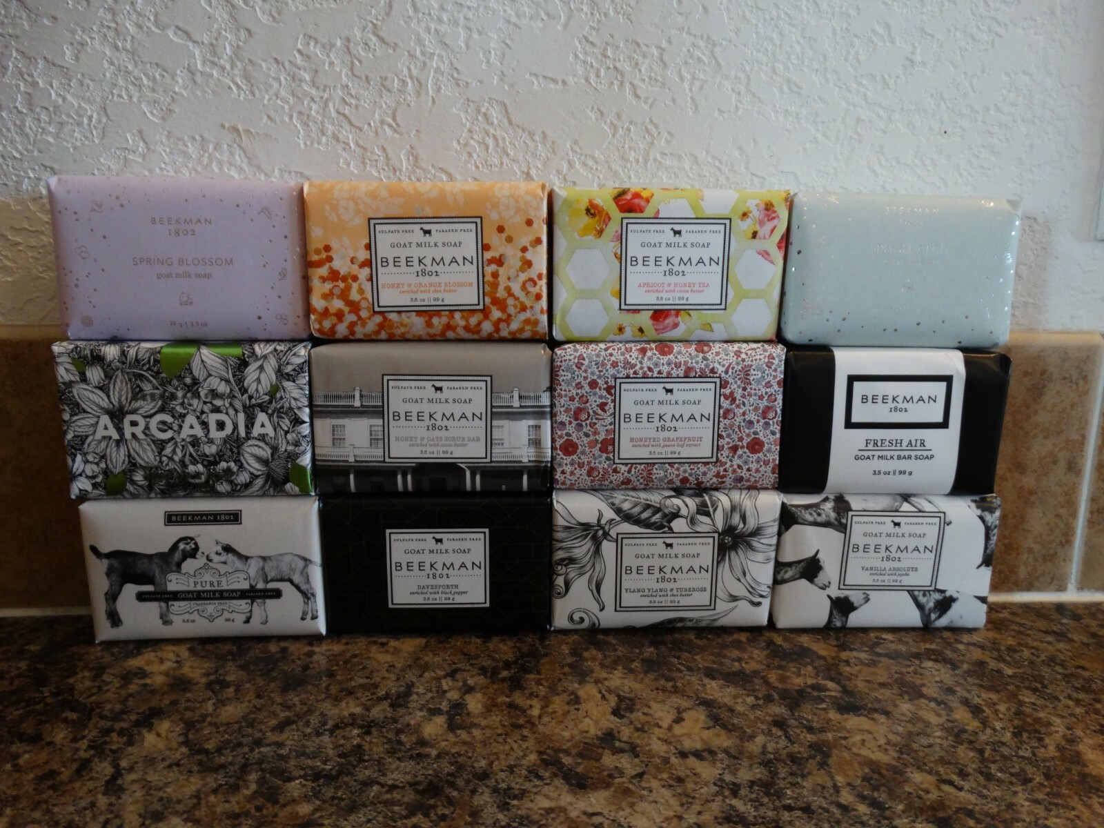 Beekman 1802 Goat Milk Soap Bar 3.5 oz size BRAND NEW YOU CHOOSE THE SCENT