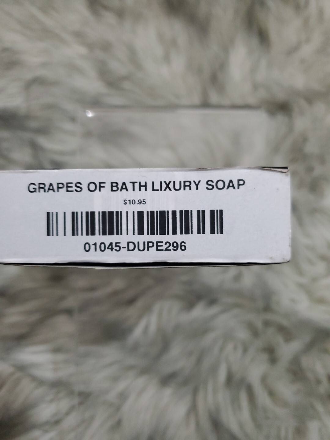 FinchBerry Vegan Artisan Soap 4.5 oz Food Grade Grapes of Bath Berry & Grape