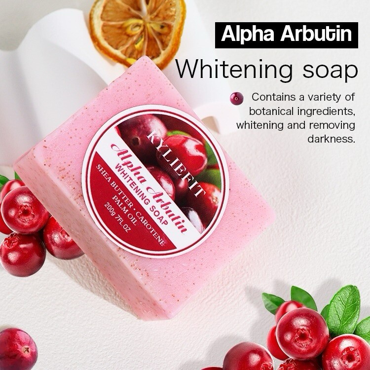 Kojic Acid Lightning & Arbutin Whit3ning & Arabica Coffee Exfoliating Soap Bar