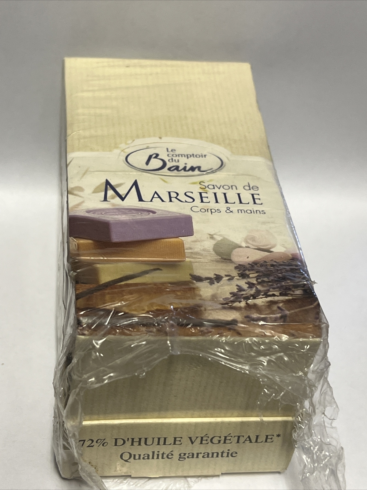Savon de Marseille Traditional Soap Rosetta 72% Vegetable Oil (Pack of 6)