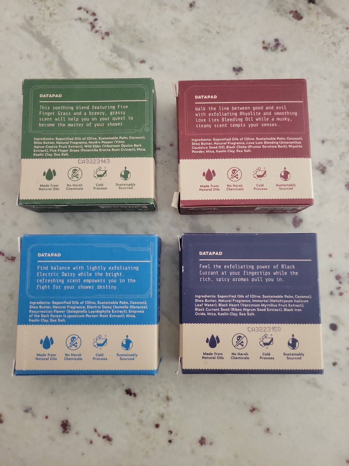Dr. Squatch STAR WARS Briccs Complete Collection All 4 Soap