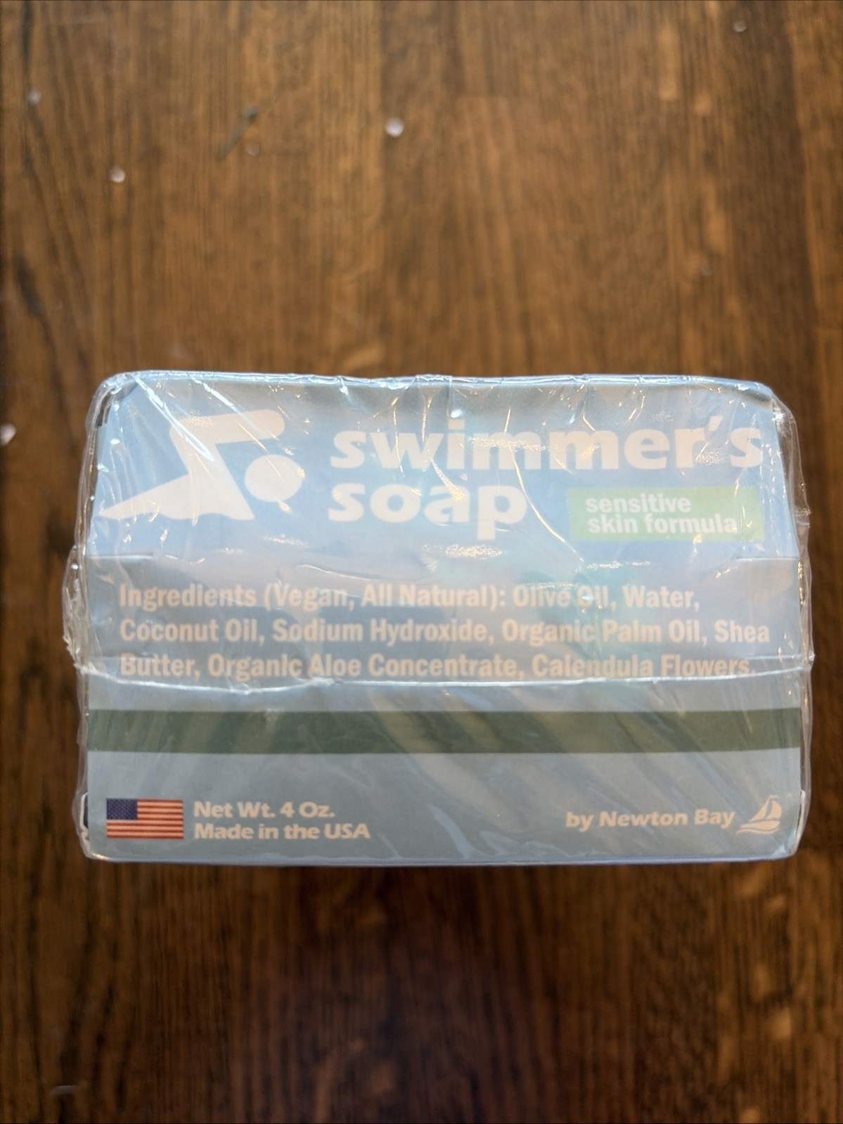 Newton Bay Swimmers Soap All Natural Aloe Bar Soap Sensitive Skin Formula Lot 5