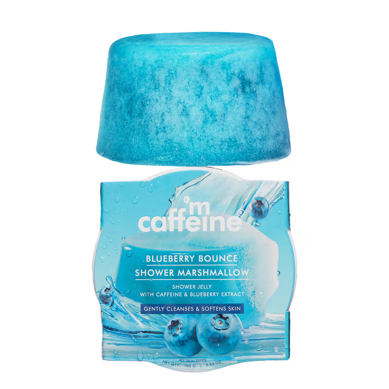 mcaffaine Blueberry Bounce Shower Marshmallow Jelly Soap – 100gm (SET Of 3)