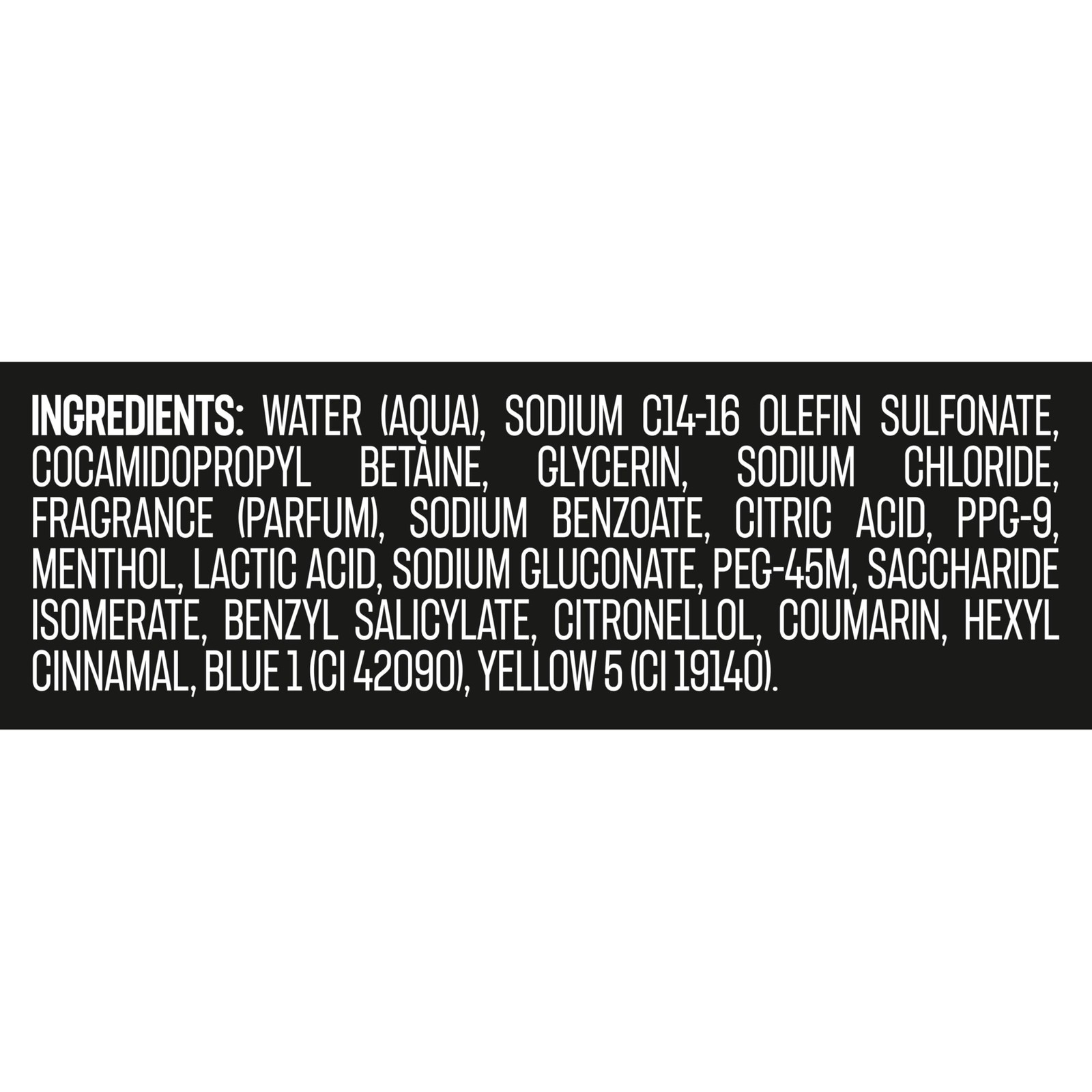 AXE Cool Ocean Men’s Body Wash With Essential 16 Fl Oz (Pack of 1), Clear