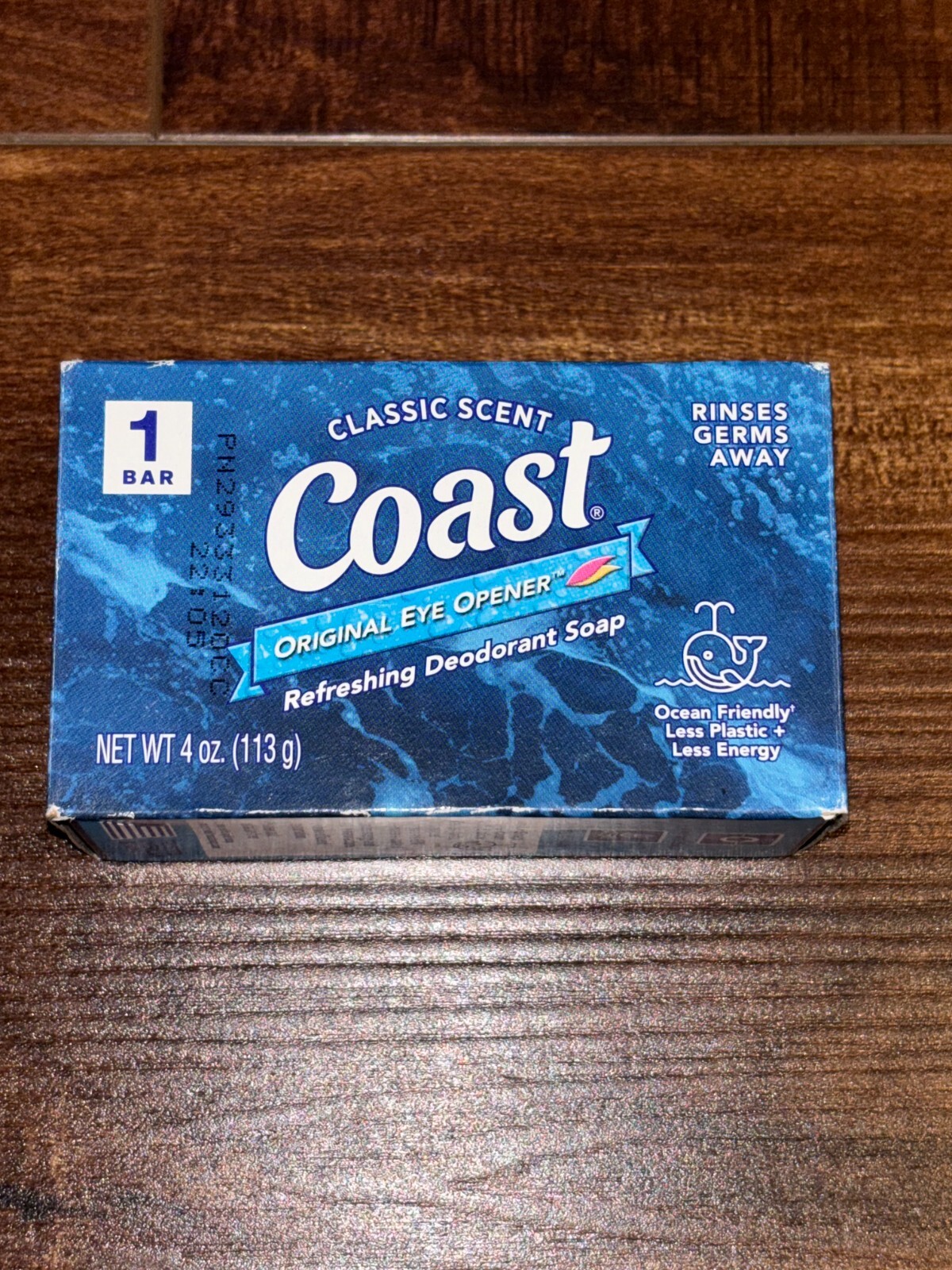 Coast Classic Scent Refreshing Deodorant Bar Soap 4oz New In Box Vintage Prop