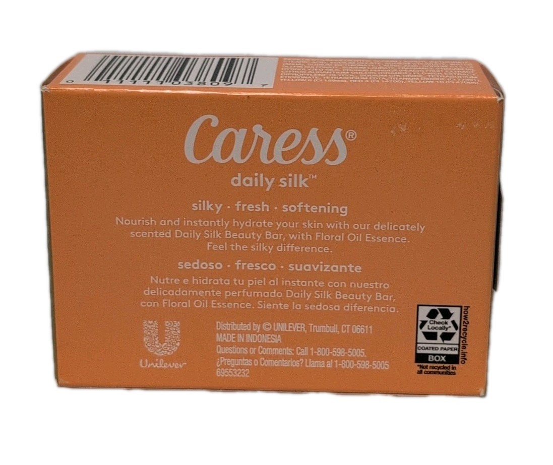 Caress Bar Soap Original Formula Daily Silk Floral Oil Essence 12 Bars